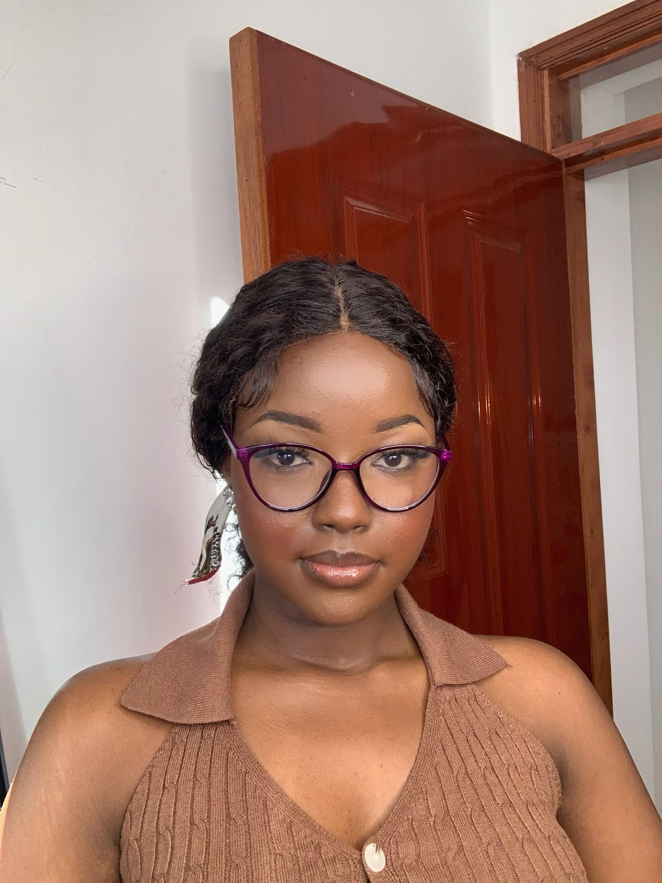 ED-108 Purple Cat Eye Frames