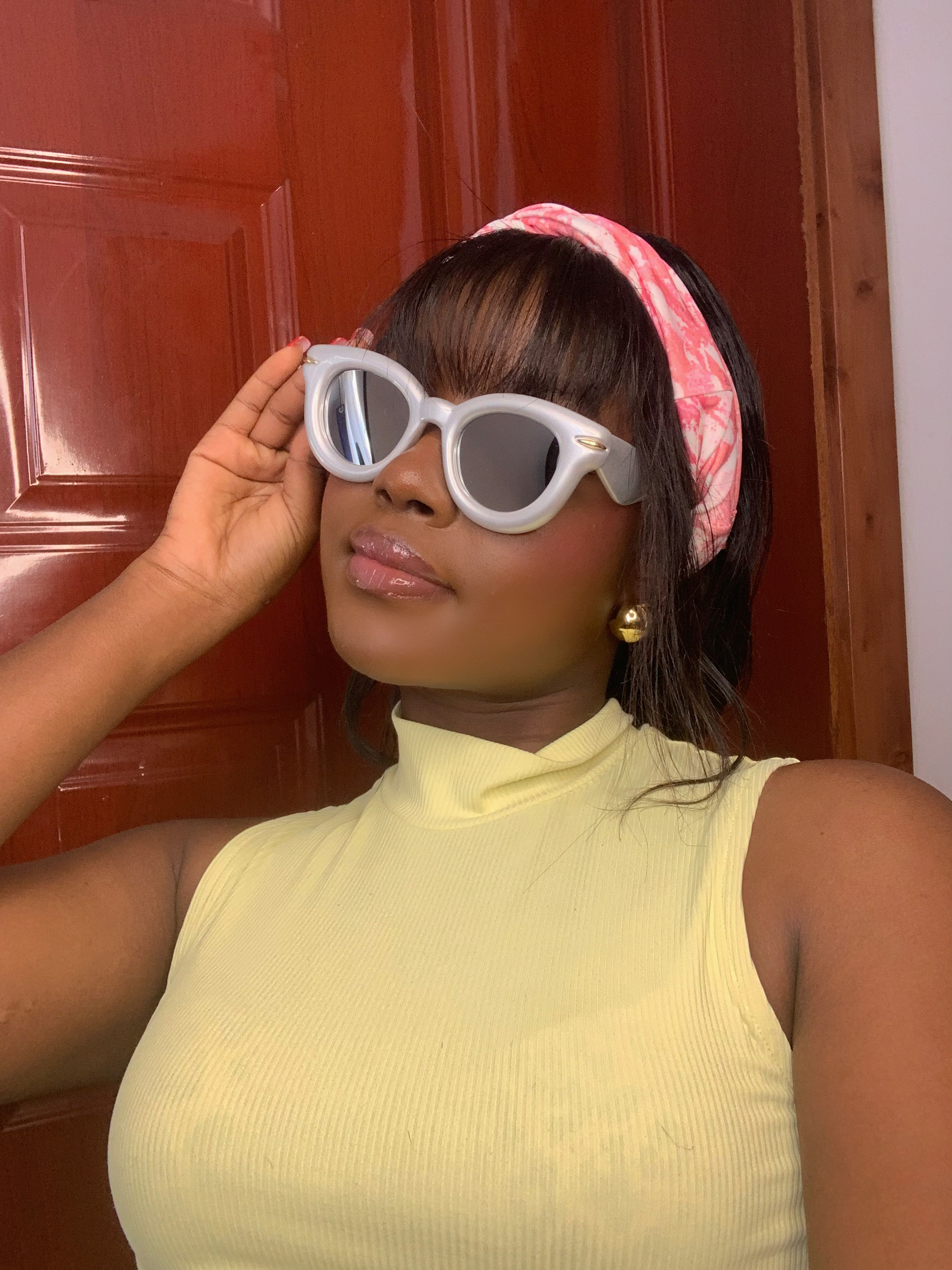 AD-420 Oakley Silver Sunglasses