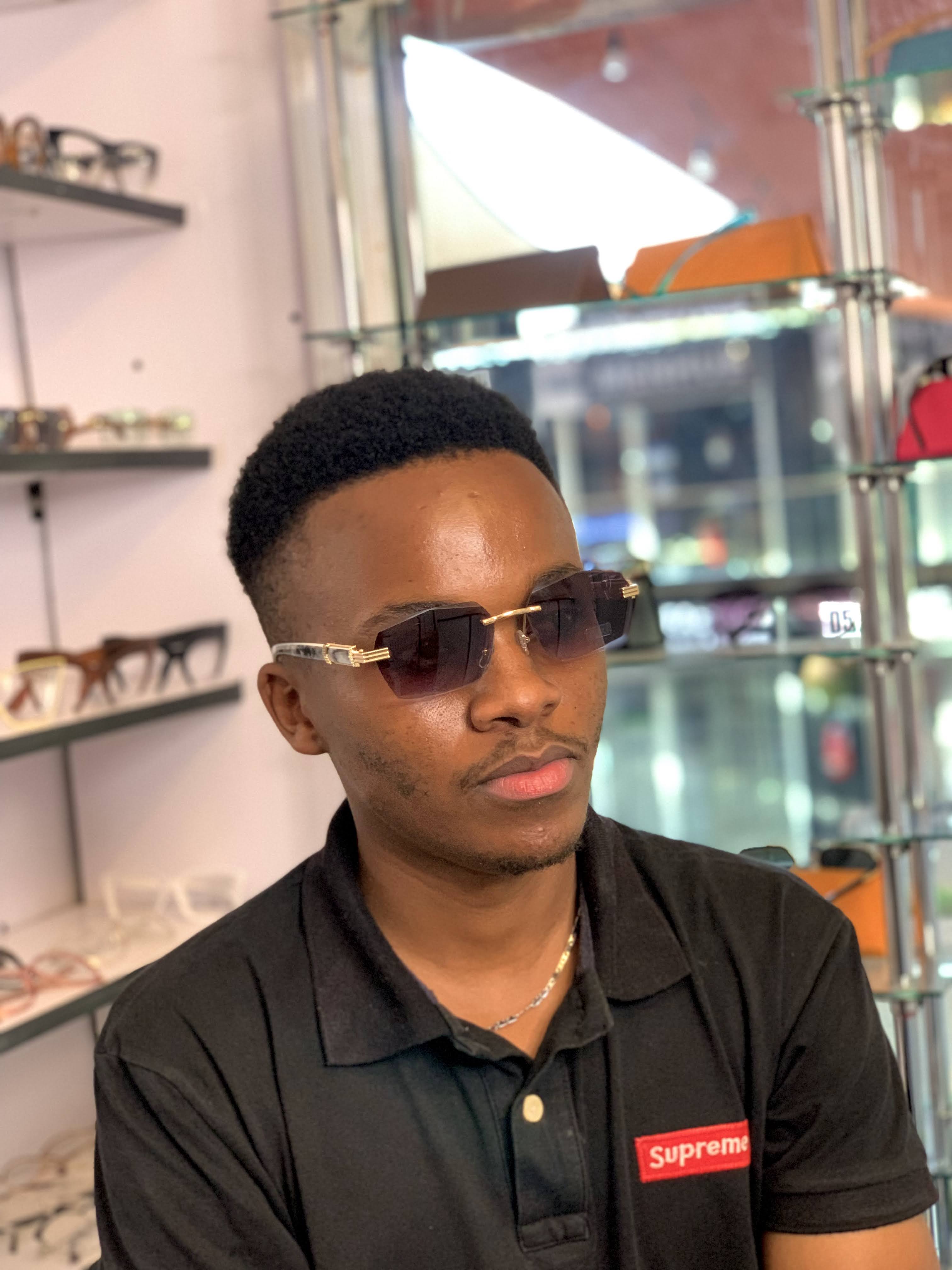 ED-273 Rimless Men Sunglasses